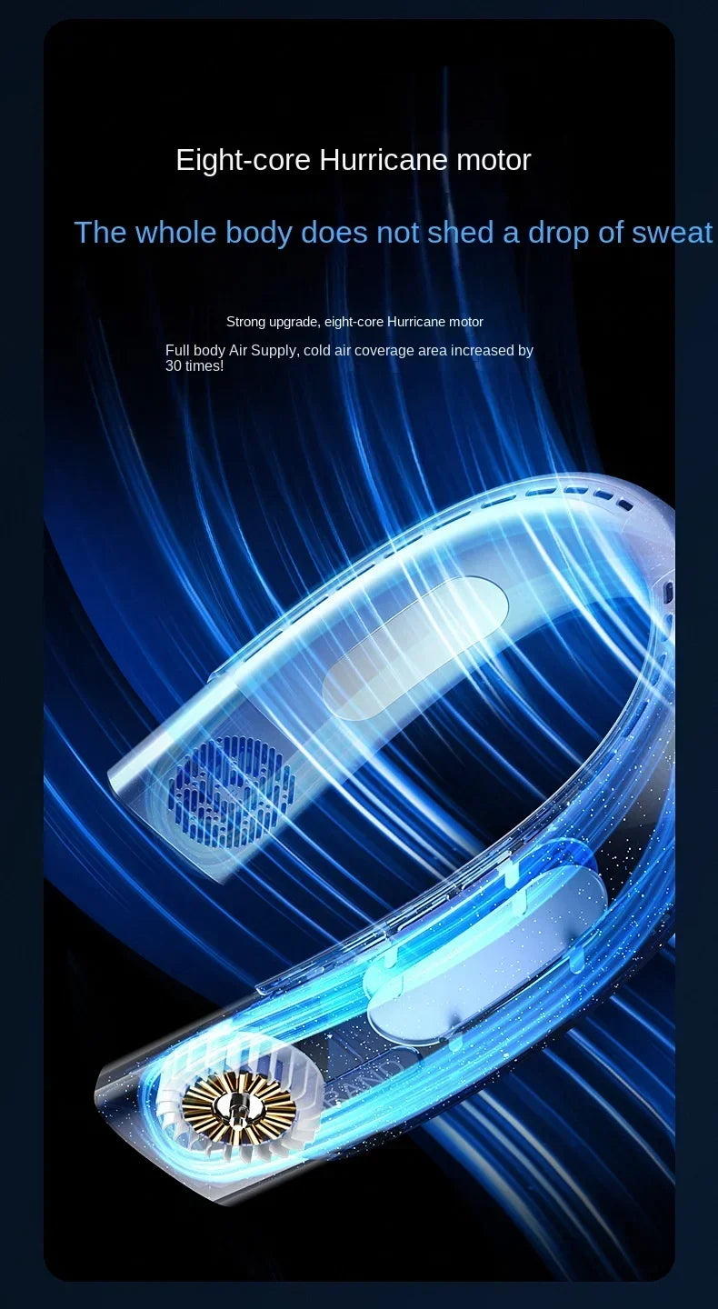 Ventilador de cuello de 5 velocidades