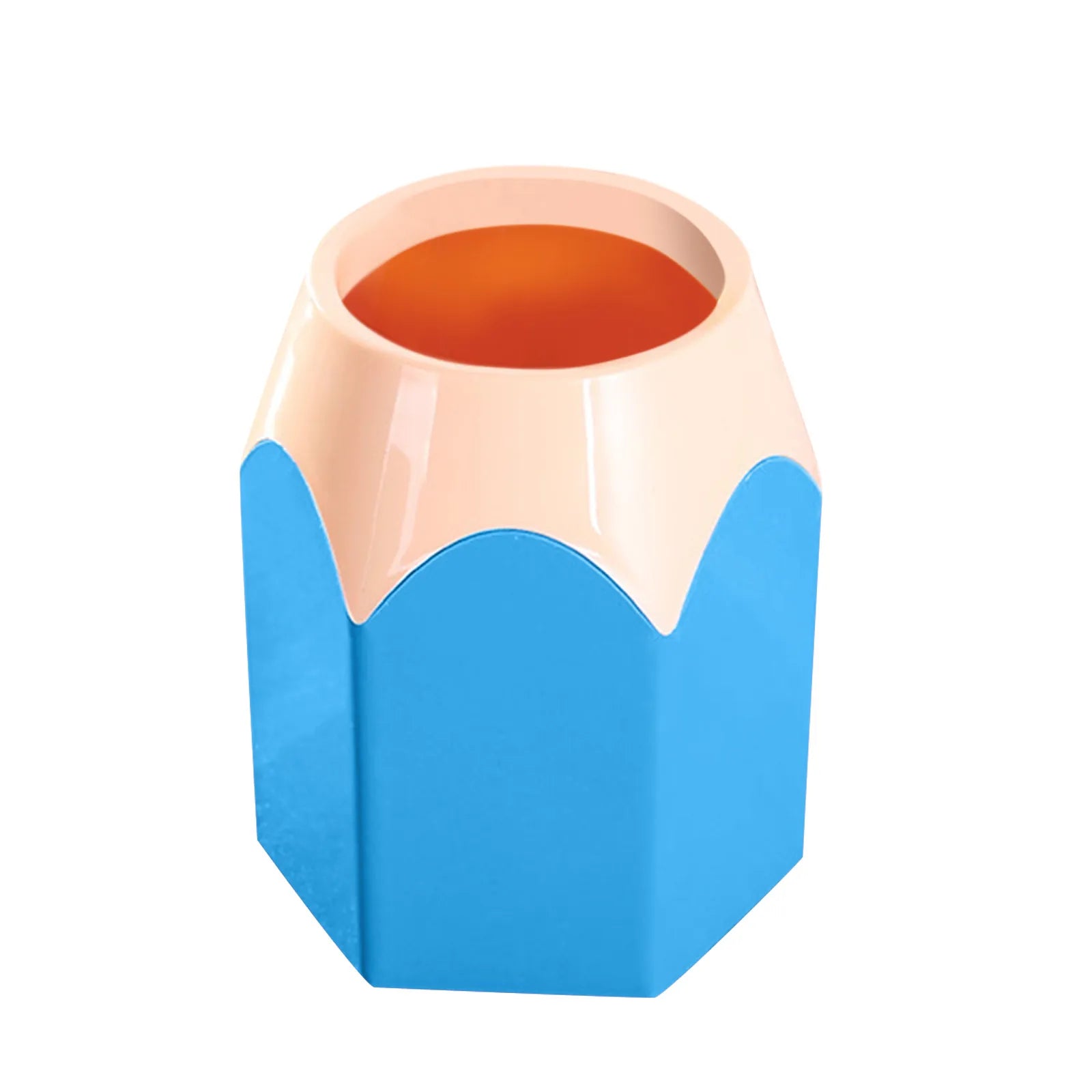 Portalápices kawai en forma de lápiz