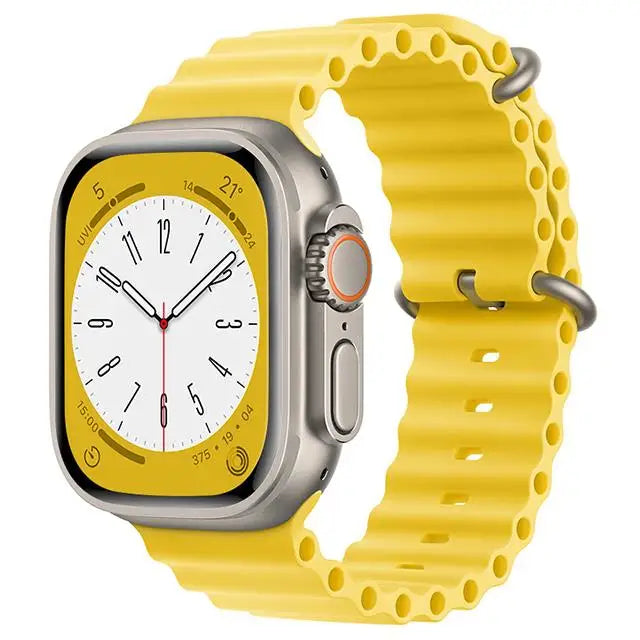 Correa Ocean de Silicón para Apple Watch Series y Ultra