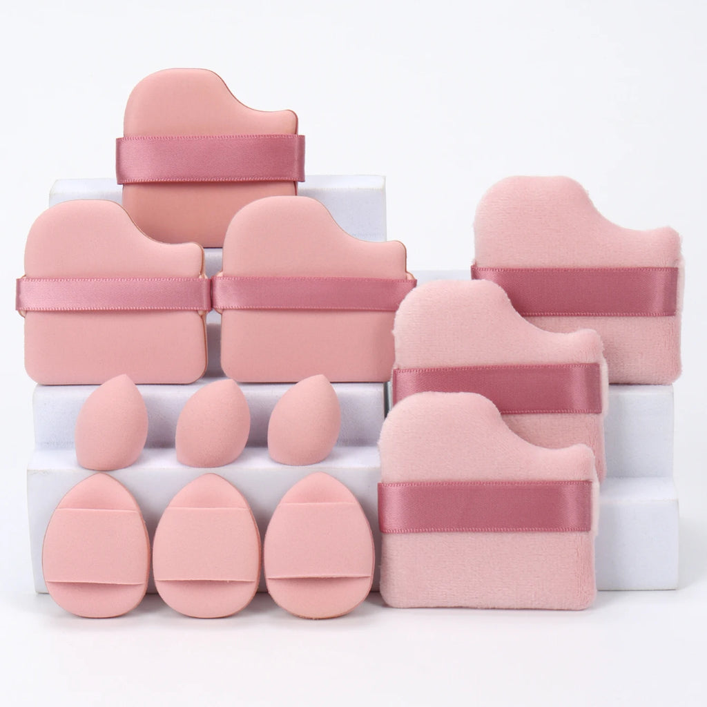 Set de Esponjas de Maquillaje 12 Piezas Multiusos