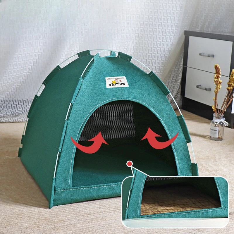 Casa plegable para gatitos