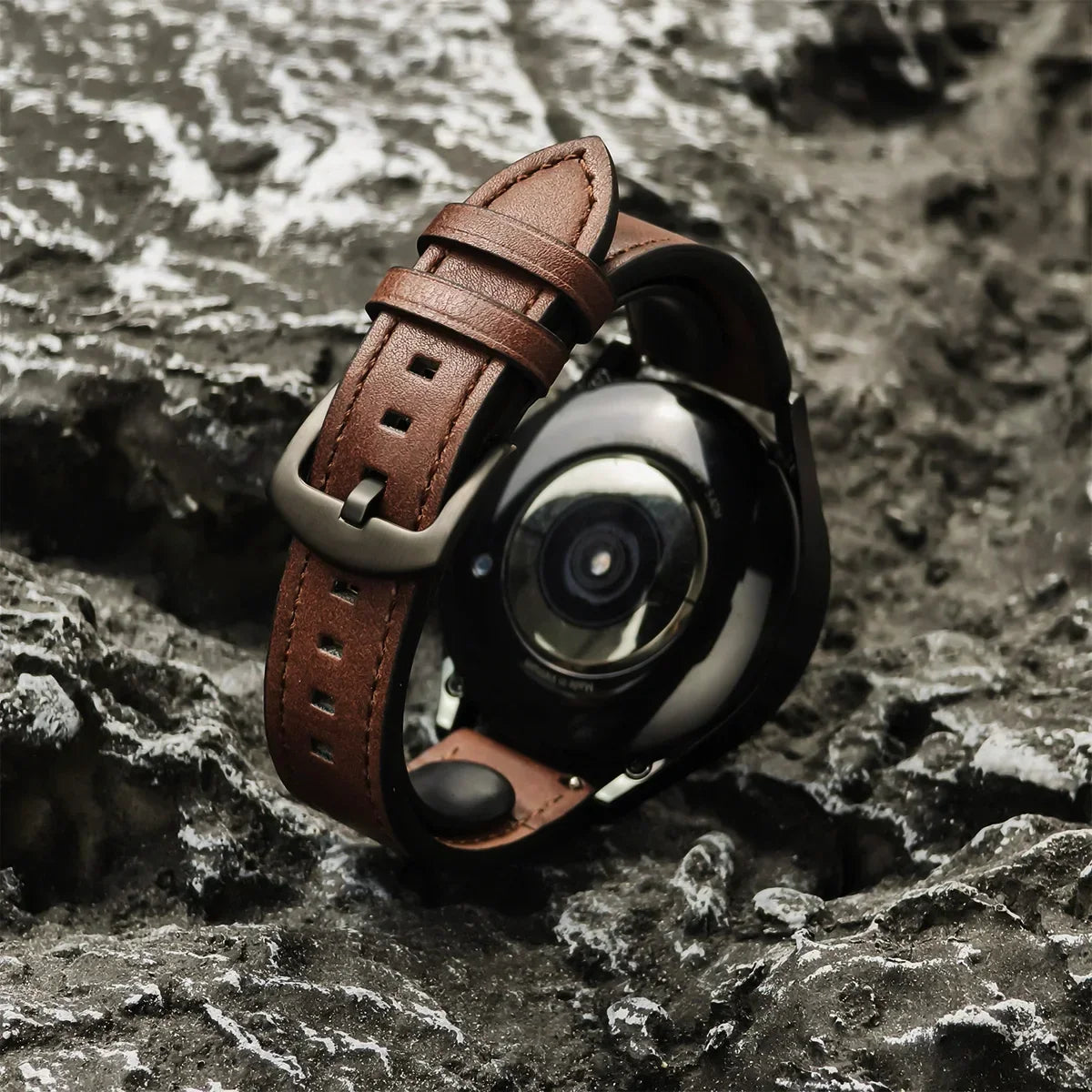 Correa de Piel Vintage 20mm/22mm para Samsung Galaxy Watch y Xiaomi Redmi Watch