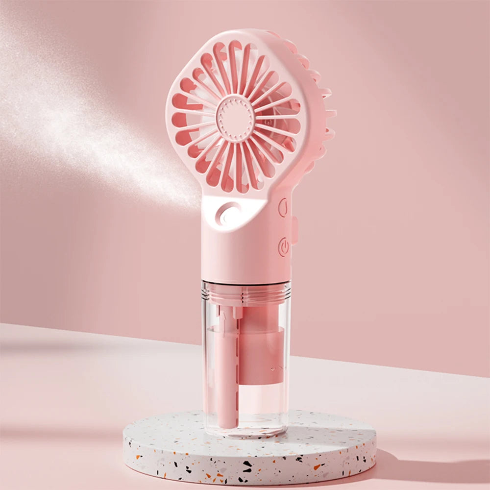 Ventilador humidificador portátil