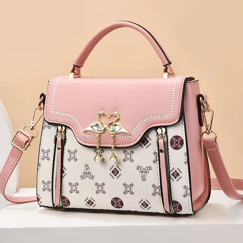 Bolso de mano, bolso de hombro con estampado de Sprite