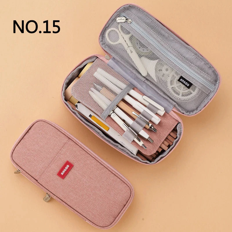 Estuche de Lápices Doble Capa para Niñas