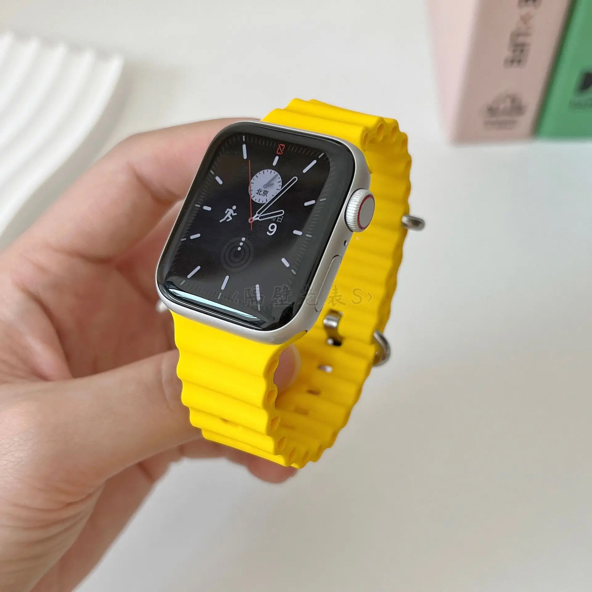 Correa Ocean de Silicón para Apple Watch Series y Ultra