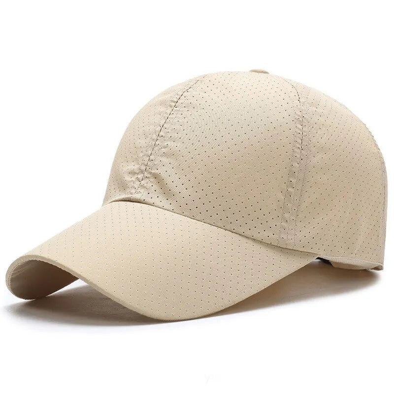 Gorra de malla de Color sólido, gorra de béisbol
