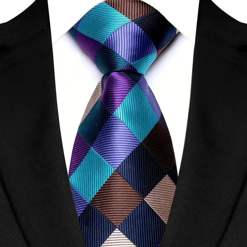 Corbata Elegante para Hombre 8CM Diseño Premium para Bodas y Oficina