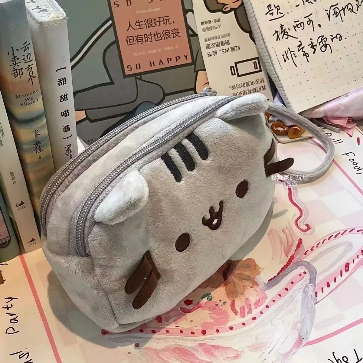 Estuche de Lápices de Felpa de gatito adorable