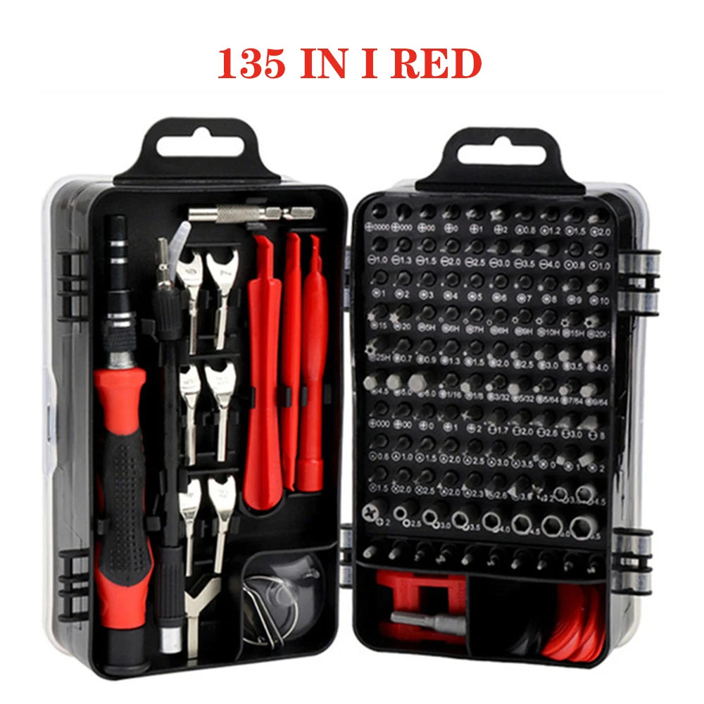 Kit de Destornilladores Magnéticos de Precisión 25/115/135/140 en 1