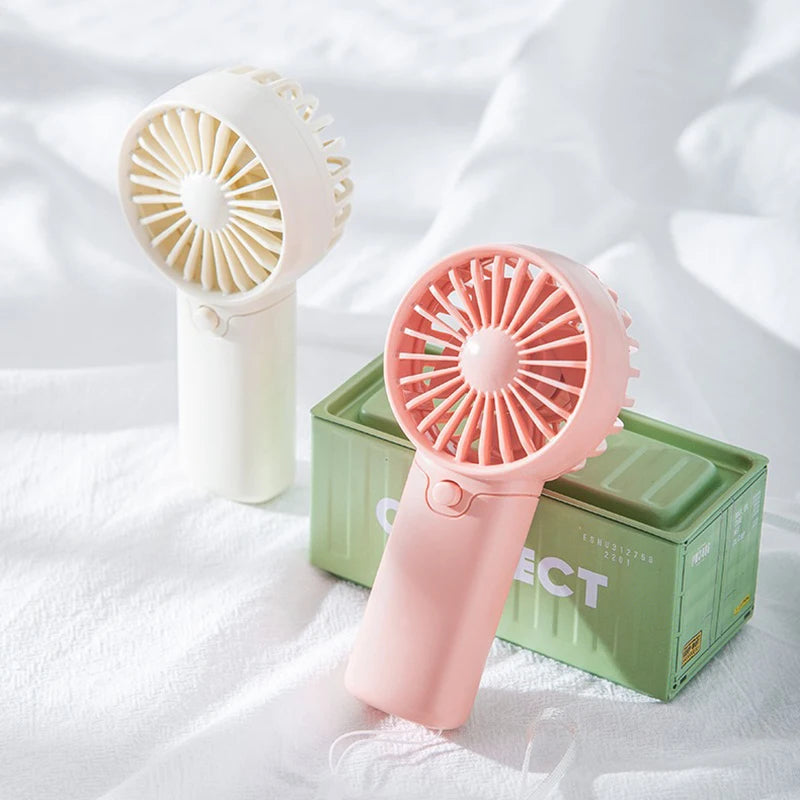 Mini ventilador portátil ventilador de mano
