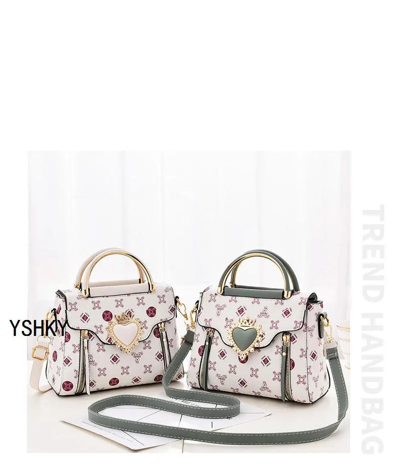 Bolso de mano, bolso de hombro con estampado de Sprite