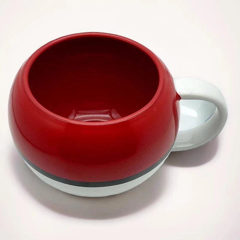 Taza Pokémon Pokeball de Cerámica Diseño Anime para Café y Regalo