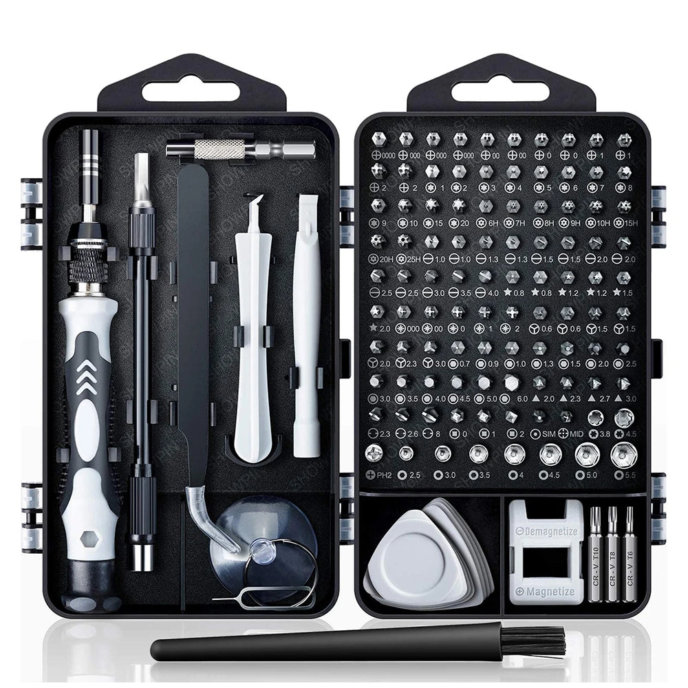 Kit de Destornilladores Magnéticos de Precisión 25/115/135/140 en 1