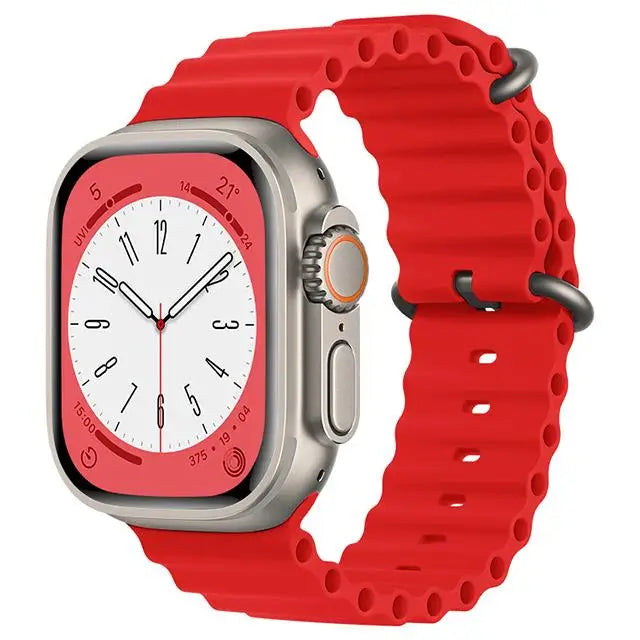 Correa Ocean de Silicón para Apple Watch Series y Ultra