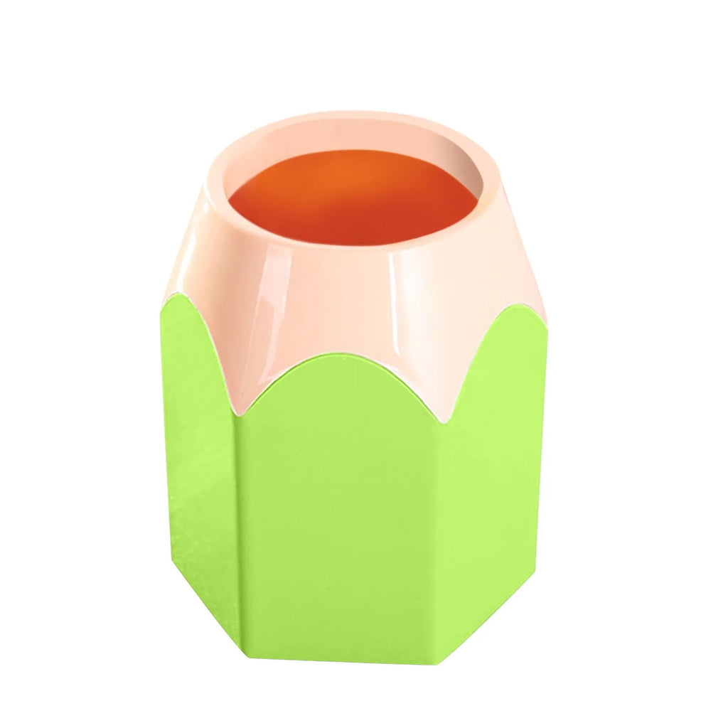 Portalápices kawai en forma de lápiz