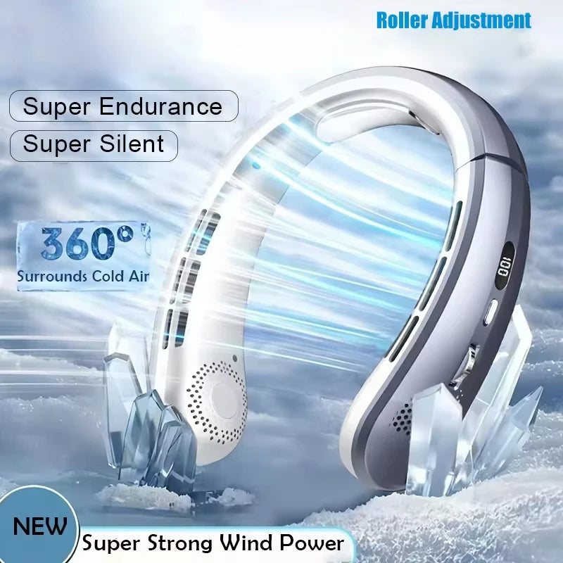 Ventilador de Cuello USB de 8000 mAh