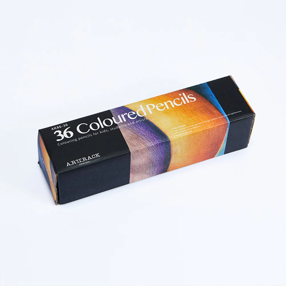 Juego de lápices de colores de madera, suministros de arte coloridos para colorear