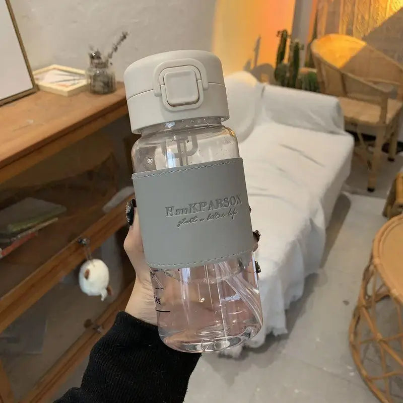 Botella de agua kawai