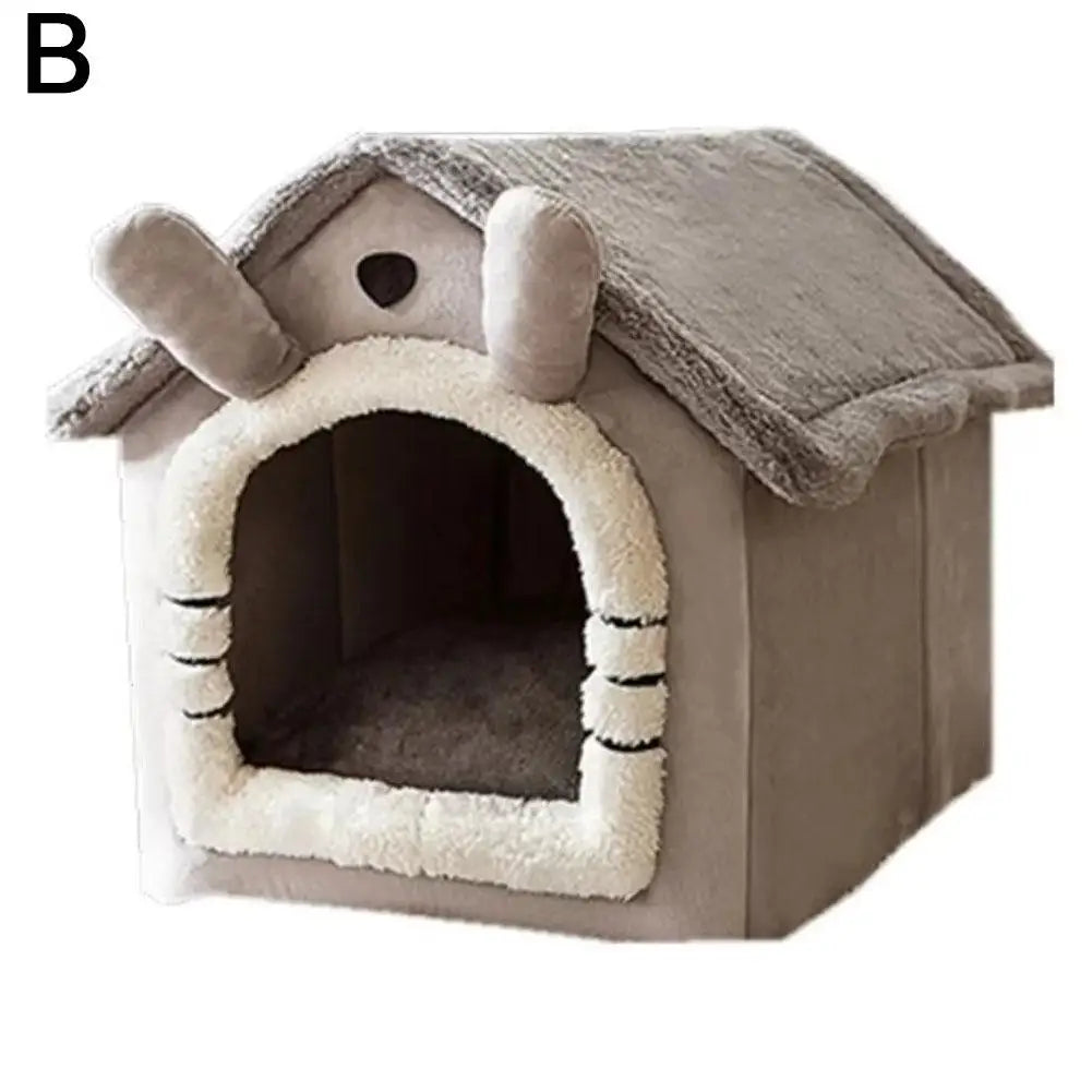 Casa cálida gruesa para mascotas