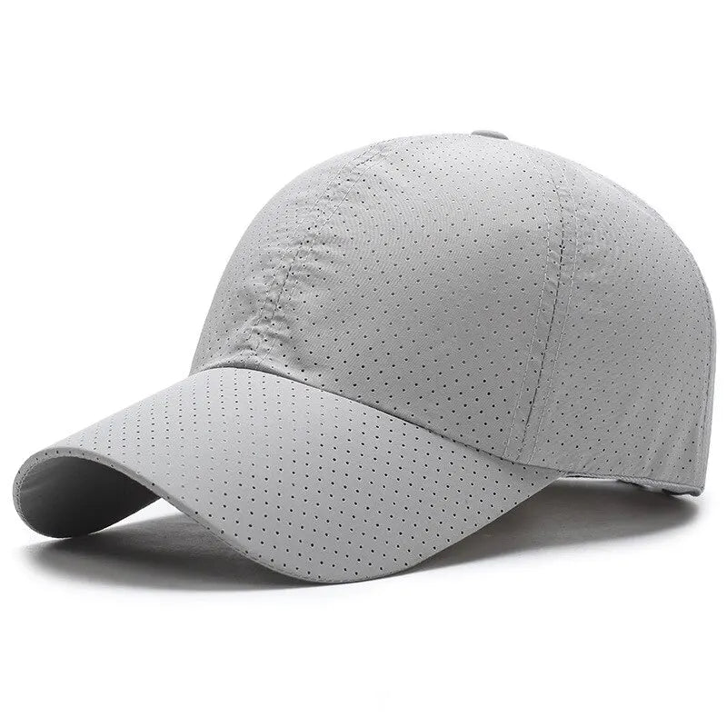 Gorra de malla de Color sólido, gorra de béisbol