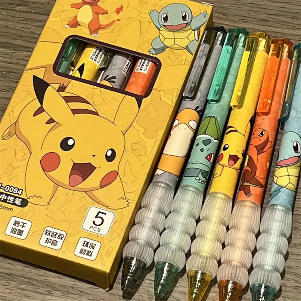 Juego de bolígrafos de Gel de anime