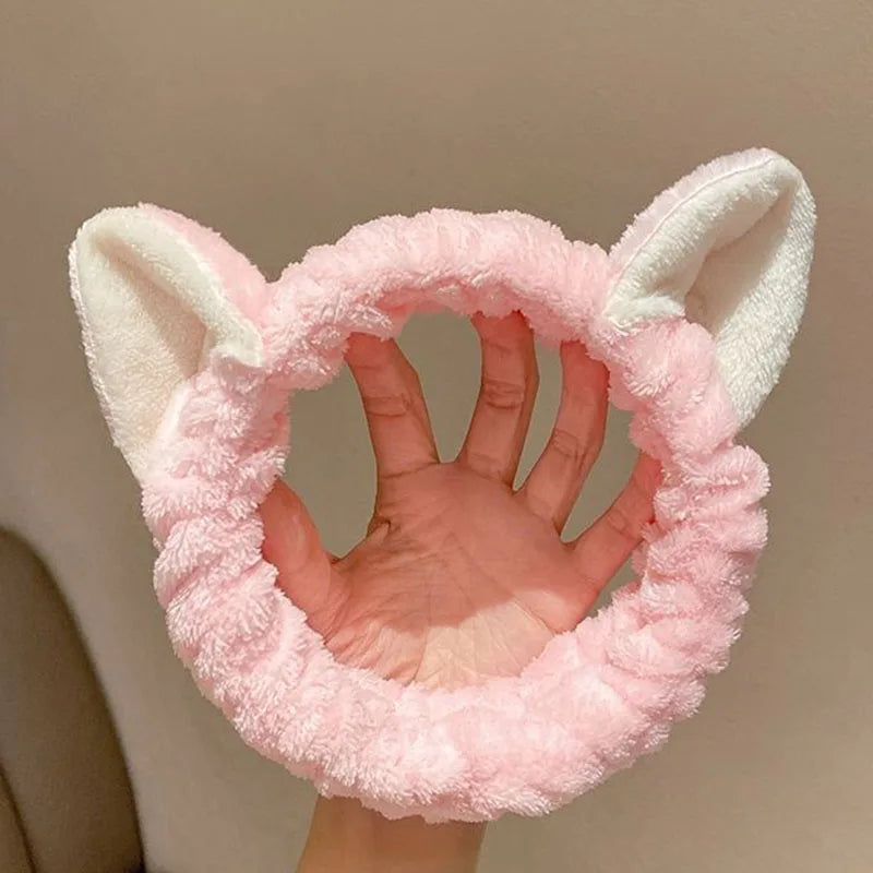 Diadema de Felpa para Baño y Skincare