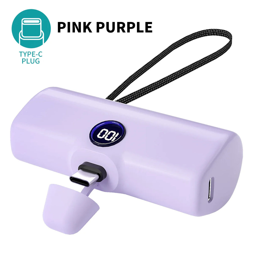 Mini cargador portátil, Banco de energía portátil