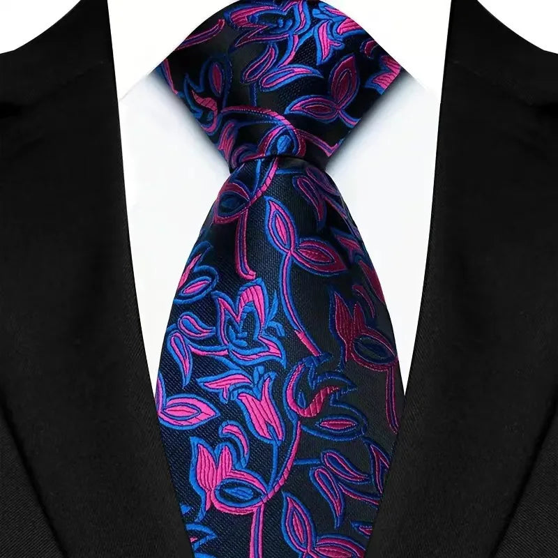 Corbata Elegante para Hombre 8CM Diseño Premium para Bodas y Oficina