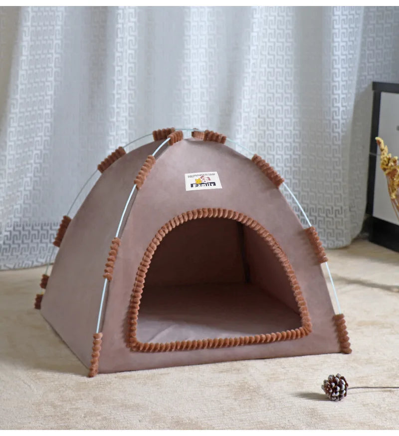 Casa plegable para gatitos