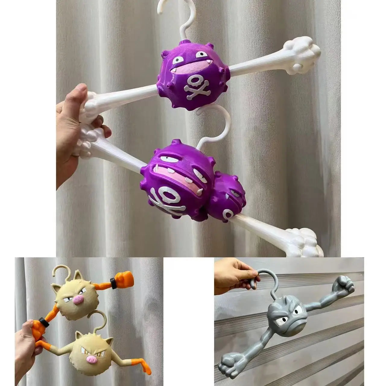 Gancho para ropa pokemon