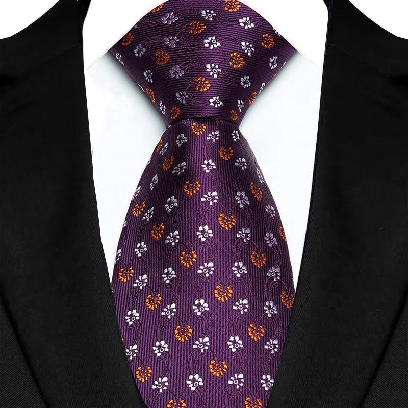 Corbata Elegante para Hombre 8CM Diseño Premium para Bodas y Oficina