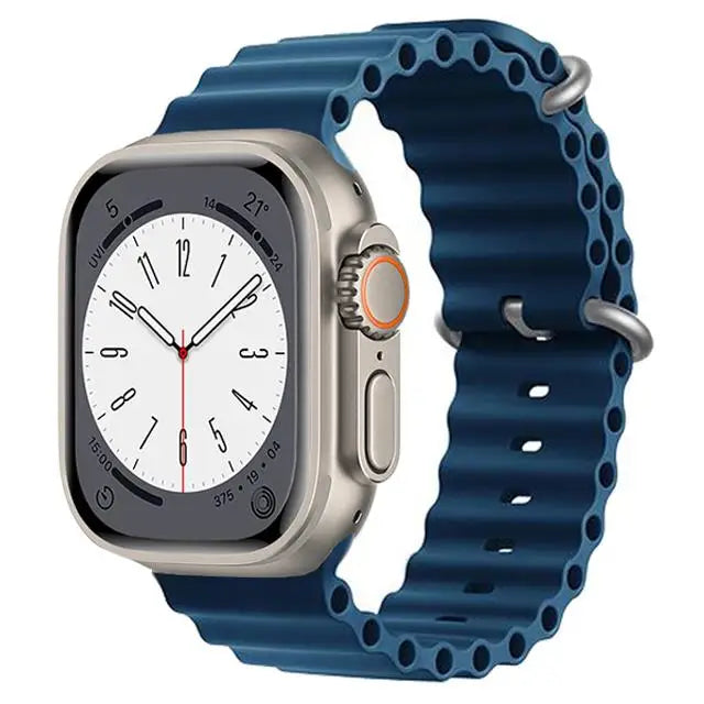 Correa Ocean de Silicón para Apple Watch Series y Ultra