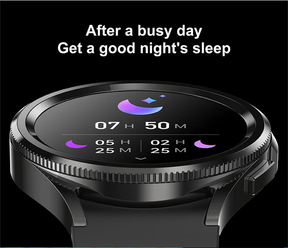 Smartwatch Deportivo 2025 para Hombre con Pantalla AMOLED e IP68