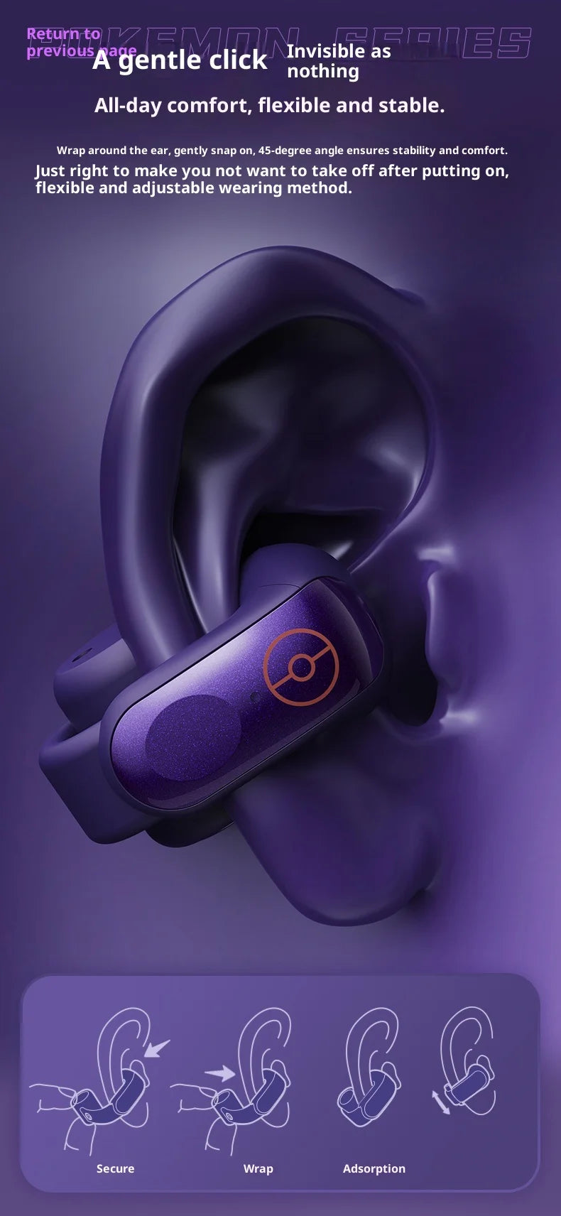 Auriculares Bluetooth Pokemon