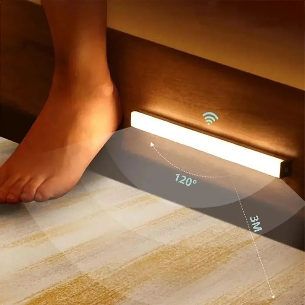 Luz LED con Sensor de Movimiento Recargable USB