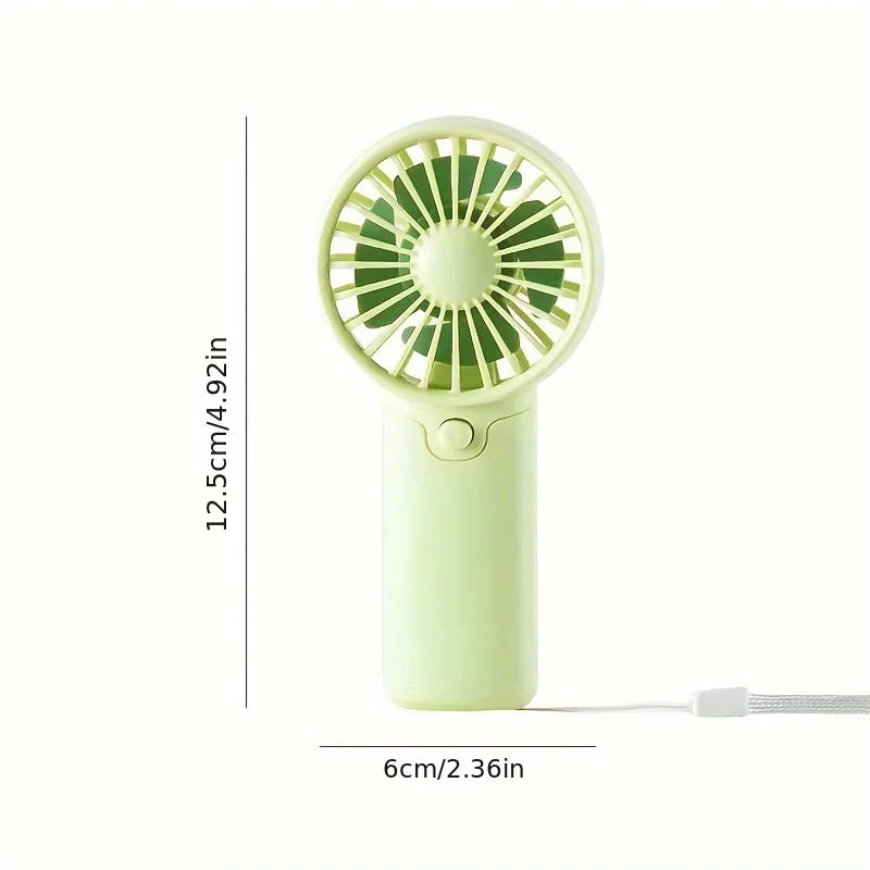 Mini ventilador portátil ventilador de mano
