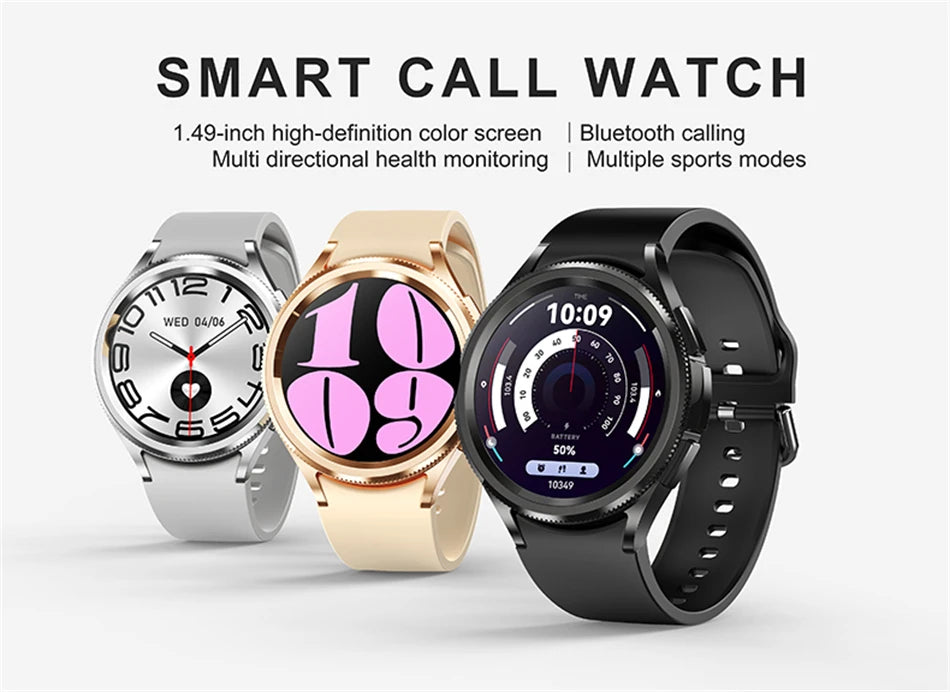 Smartwatch Deportivo 2025 para Hombre con Pantalla AMOLED e IP68