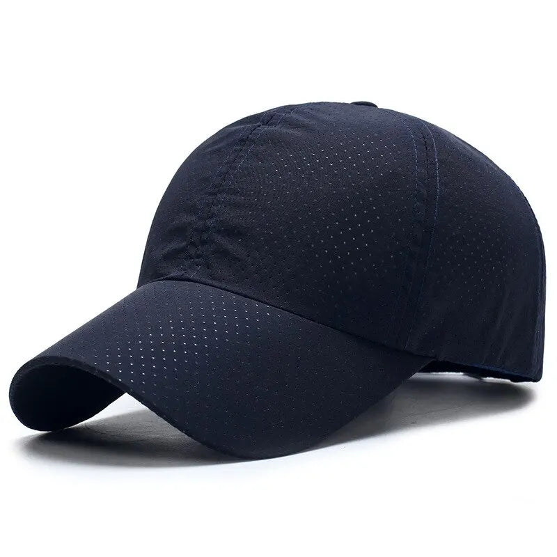 Gorra de malla de Color sólido, gorra de béisbol