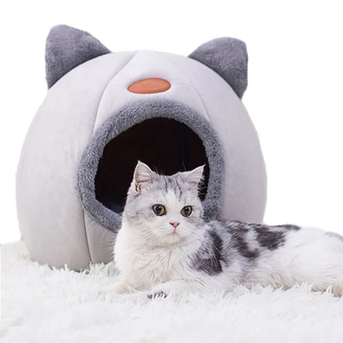 Cama para gatos a prueba de frío y cálido para invierno