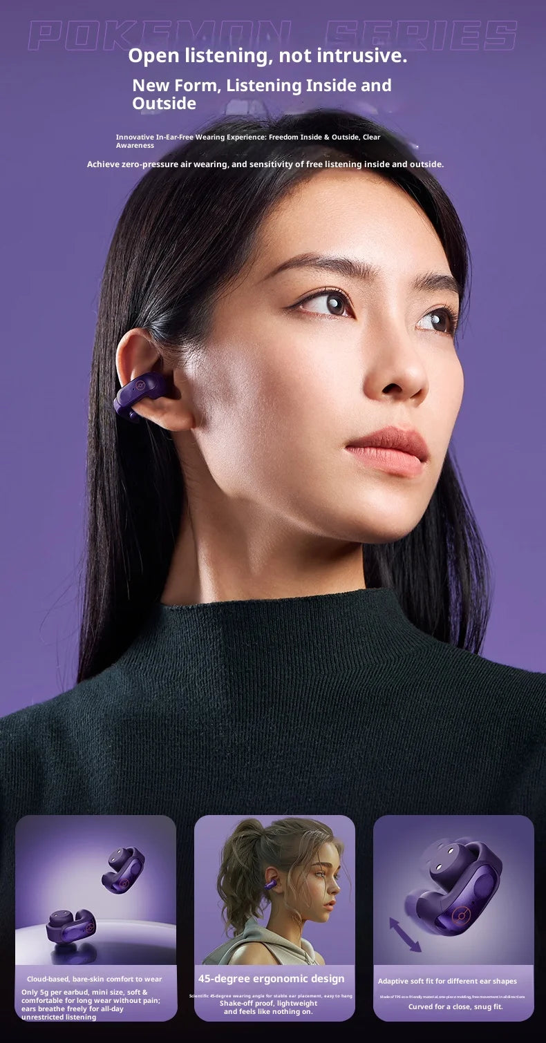 Auriculares Bluetooth Pokemon