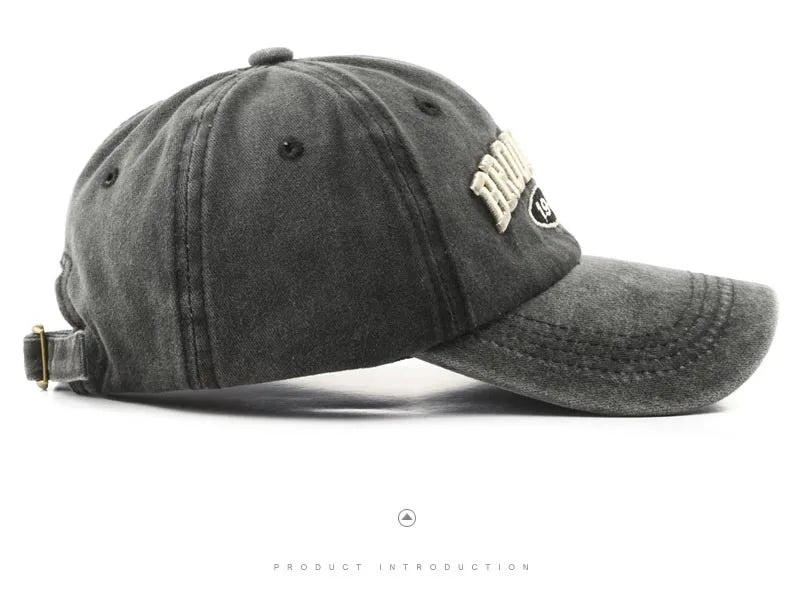 Gorras de béisbol Retro brooklyn Bordado de letras