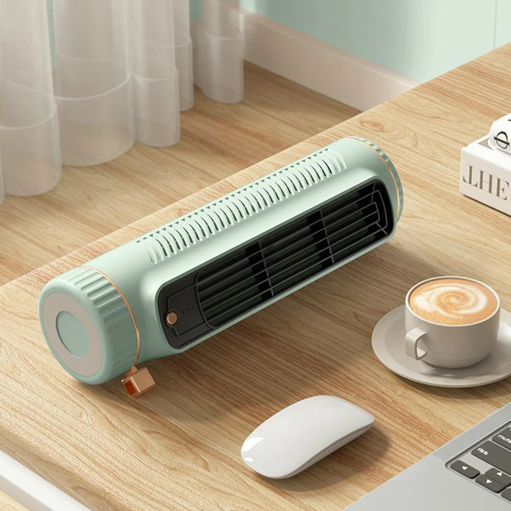 Ventilador de torre de 5W, aire acondicionado portátil con carga USB