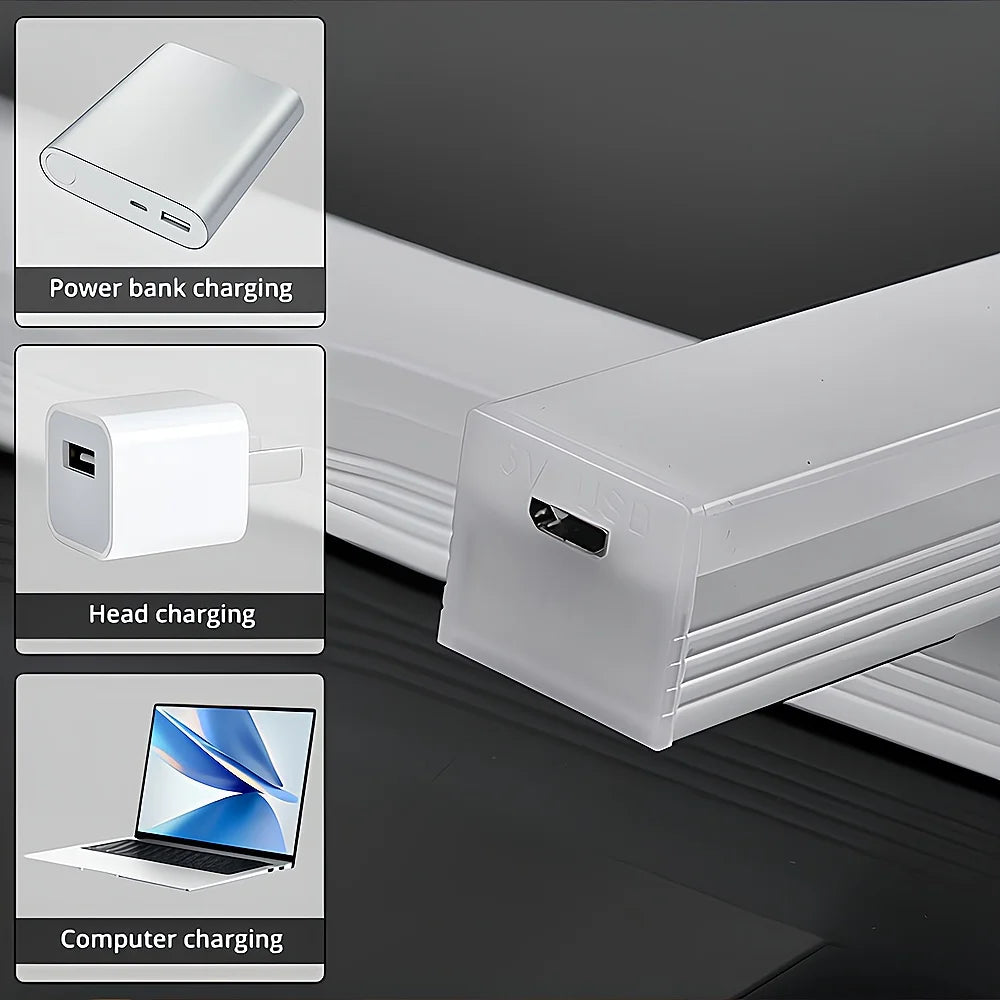 Luz LED con Sensor de Movimiento Recargable USB