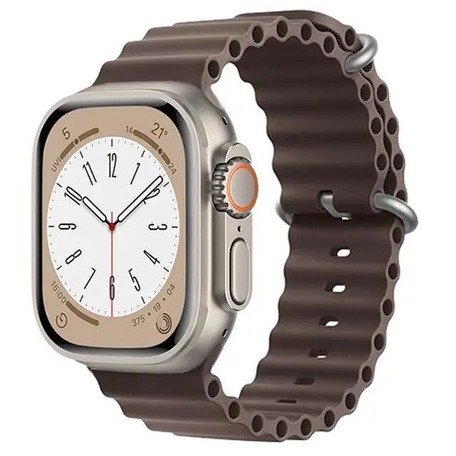 Correa Ocean de Silicón para Apple Watch Series y Ultra
