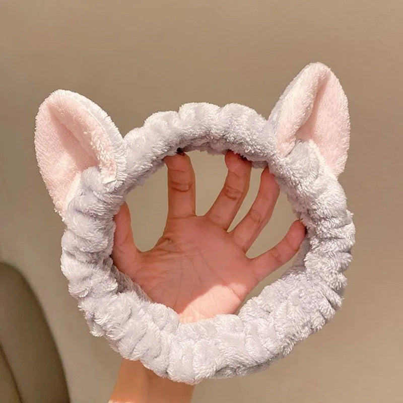 Diadema de Felpa para Baño y Skincare