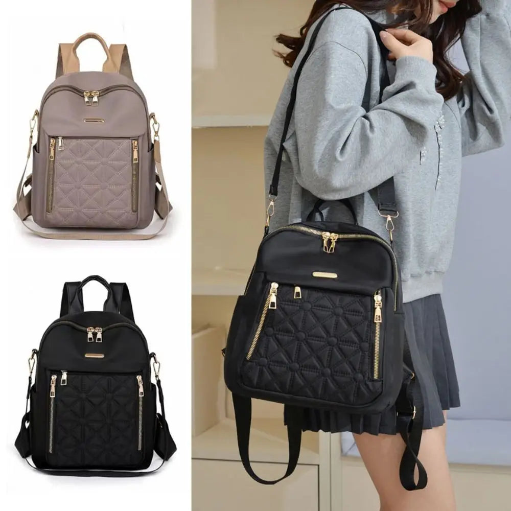 Mochila de lujo Simple de tela Oxford,