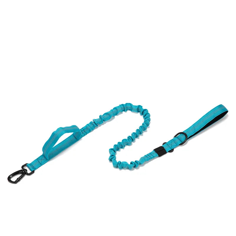 Collar y Correa Táctica Reflectante para Perros Grandes