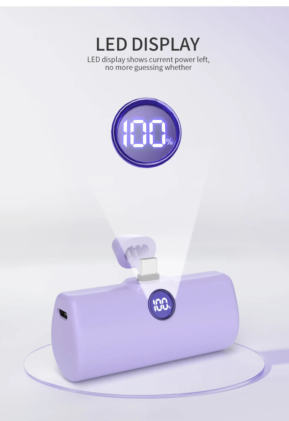 Mini cargador portátil, Banco de energía portátil
