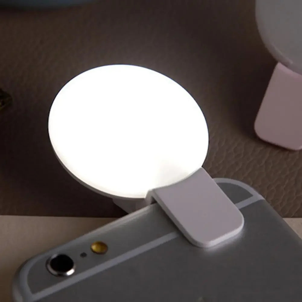 Anillo de Luz LED para Selfie con Clip